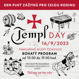 TEMPL DAY - 16. 9. 2023 od 10:00 hodin