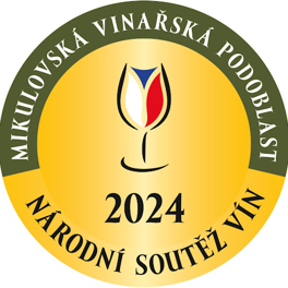 Zlatá medaile z Národní soutěže vín 2024