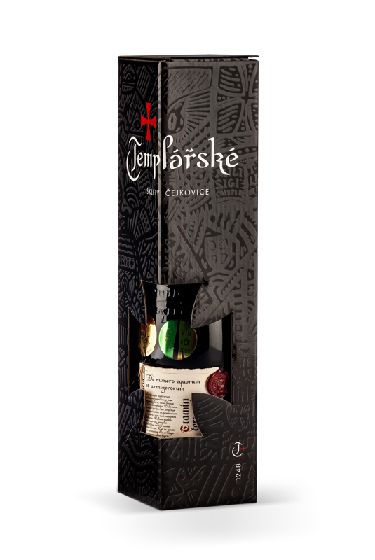 Dárkový karton na jednu láhev Sanctus Victoria